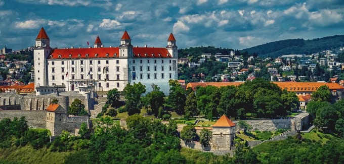 I will send a postcard from slovakia