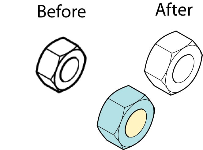 I will trace and colour any object in adobe illustrator