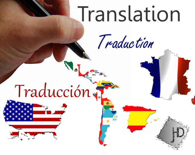I will translate among english, french and spanish