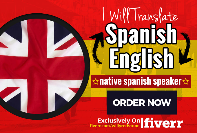 I will translate spanish to english or vice versa 500 words