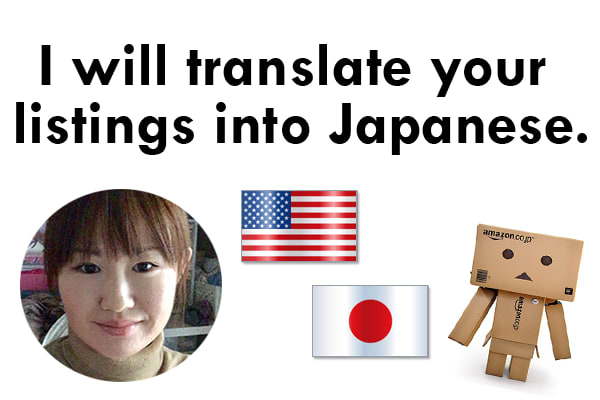 I will translate your amazon product listing into japanese