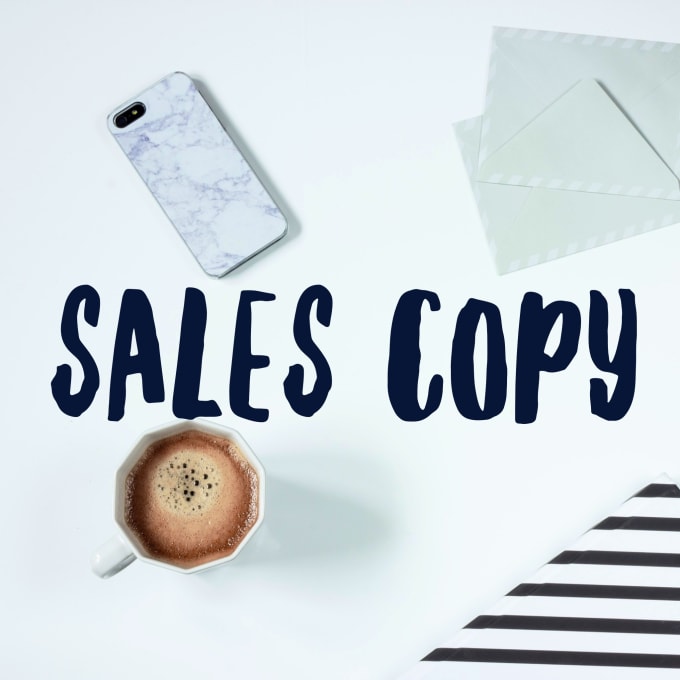I will write engaging sales copy