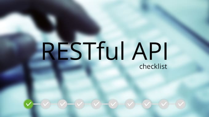 I will write new restful api and fix api issues