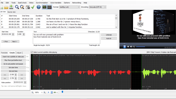 I will add subtitles to your video in different formats