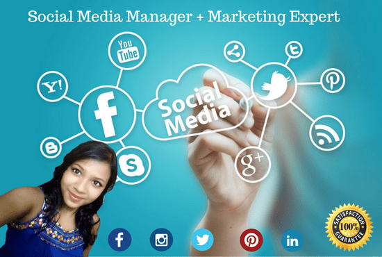 I will be your professional social media manager