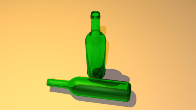 I will create 3d model for you using blender