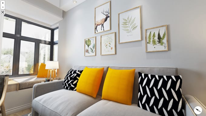 I will create a virtual tour of your property from any pictures