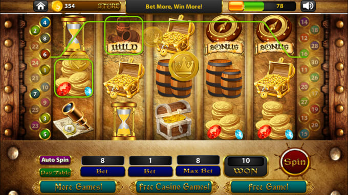 I will create amazing slots  game full reskin