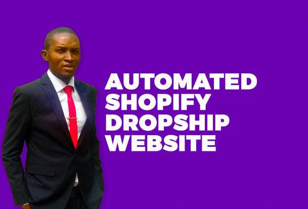 I will create an automated shopify dropshipping store