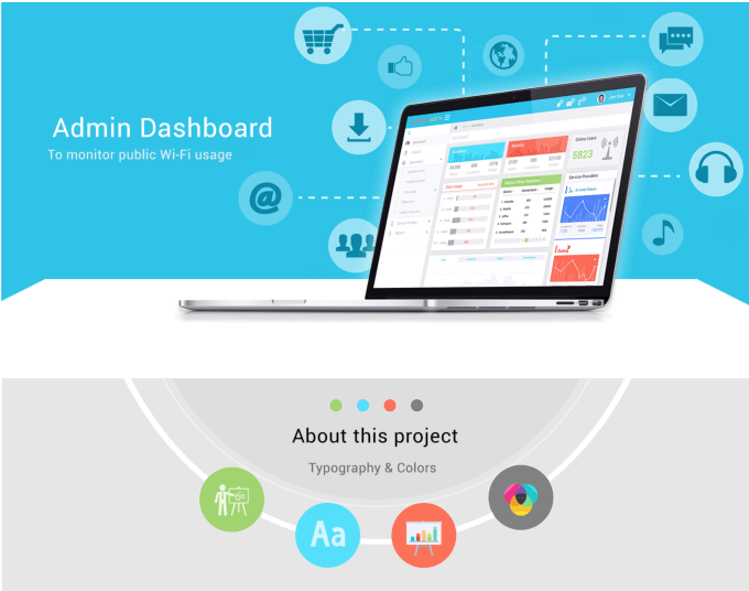 I will create an unique website for your requirement