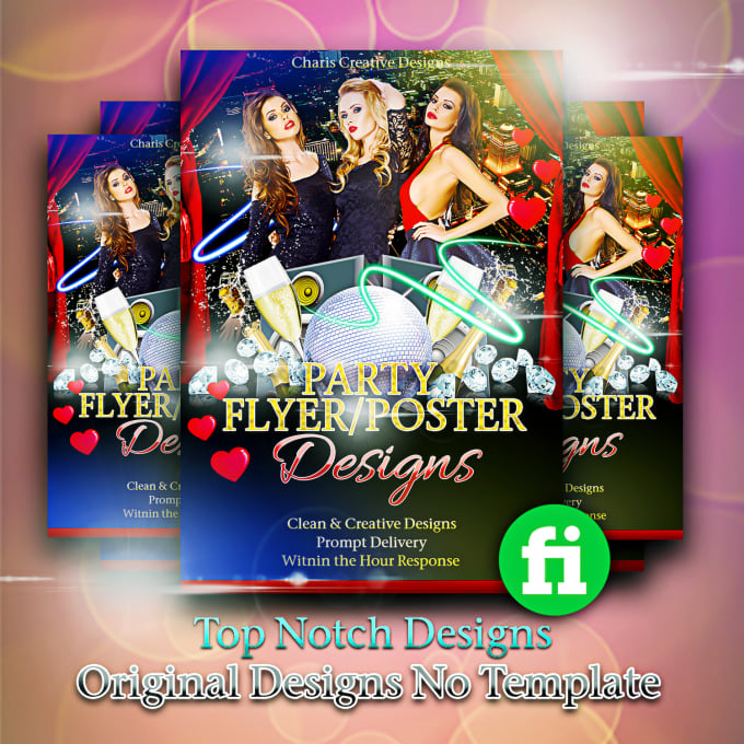 I will create catchy flyer, poster design