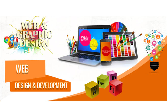 I will design a modern website mockup and template in PSD