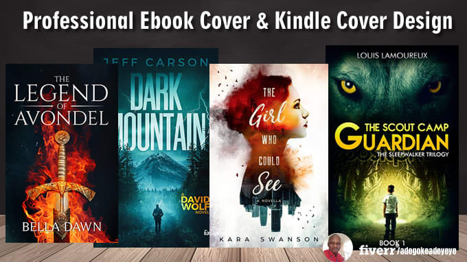 I will design an awesome ebook cover or kindle cover