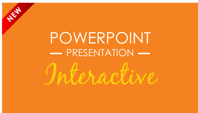I will design an interactive powerpoint