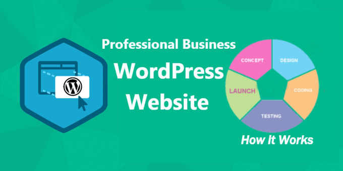 I will design and develop professional business wordpress website