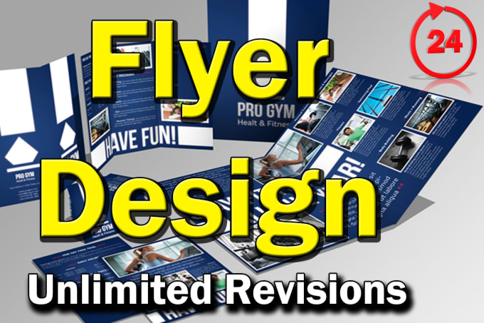 I will design eye catching bespoke flyer