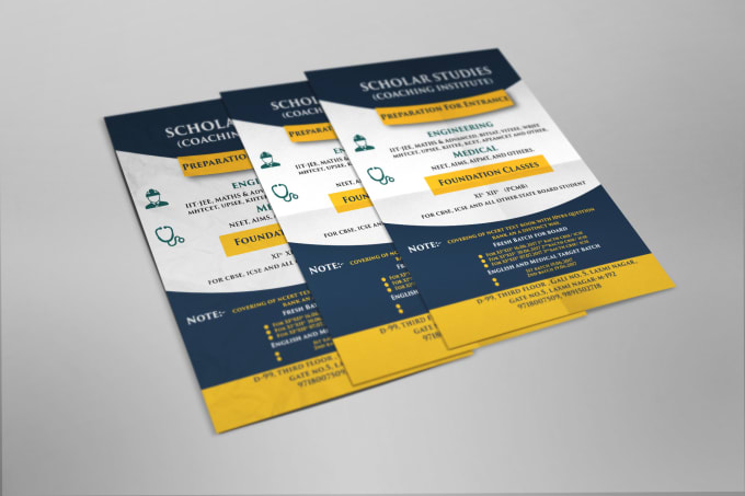 I will design flyer in illustrator
