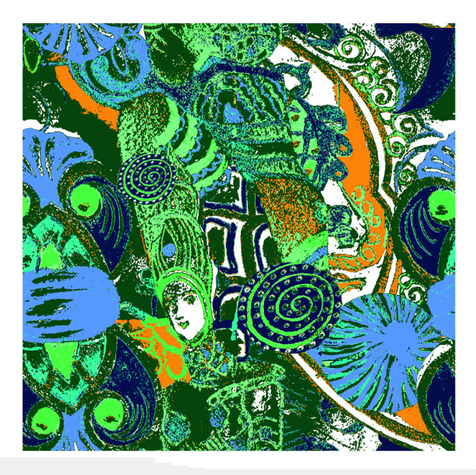 I will design textiles pattern and realistic illustrations