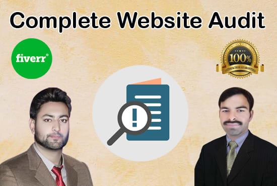 I will do a complete SEO audit for your website