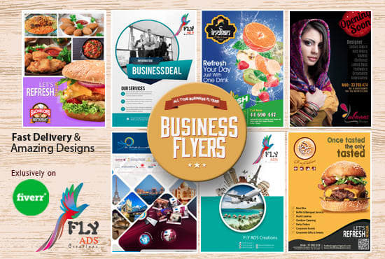 I will do creative flyer design within 24 hours