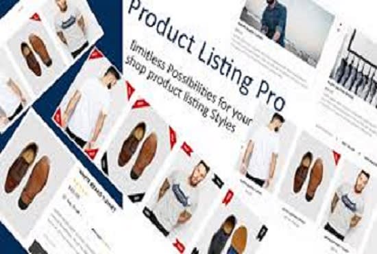 I will do product listing task for you