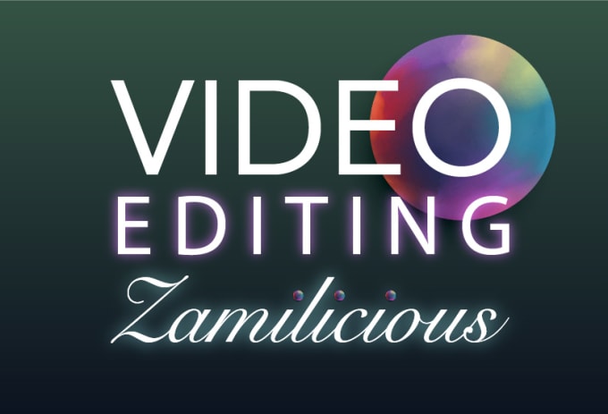 I will do professional video editing