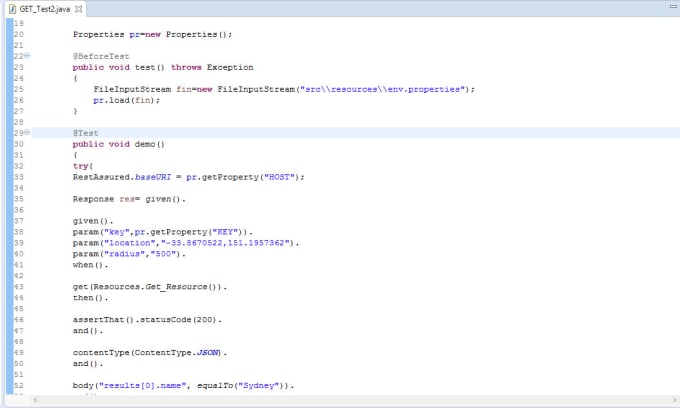 I will do rest API automation using rest assured
