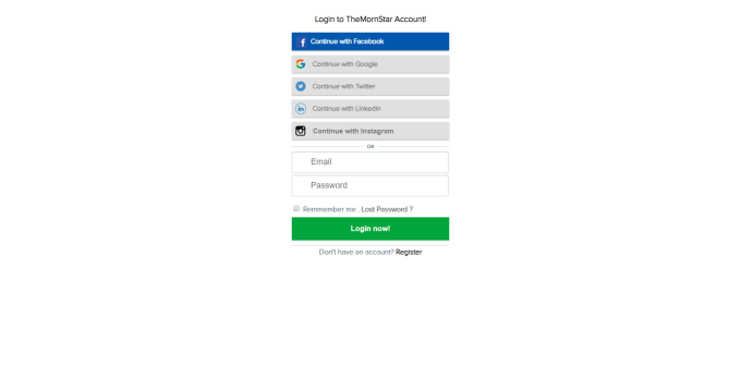 I will do social oauth login using php api