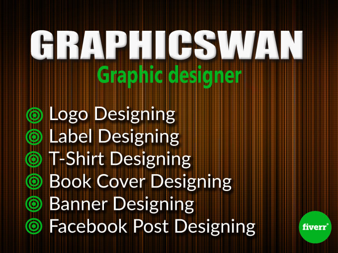 I will do your Graphic Designing jobs quickly