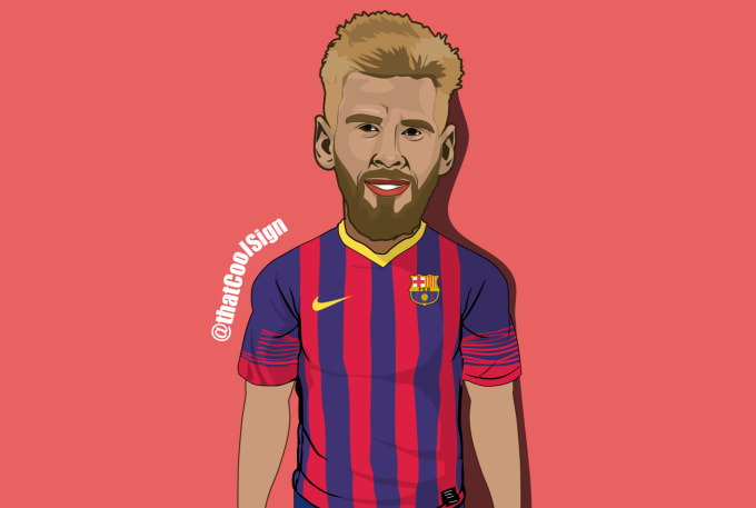 I will draw a cartoon portrait for your profile picture