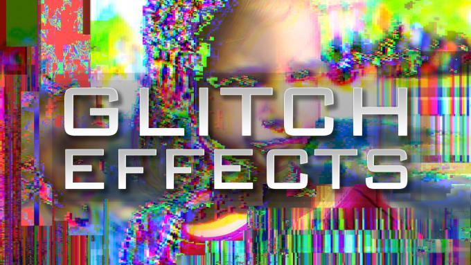 I will glitch effect any image for you