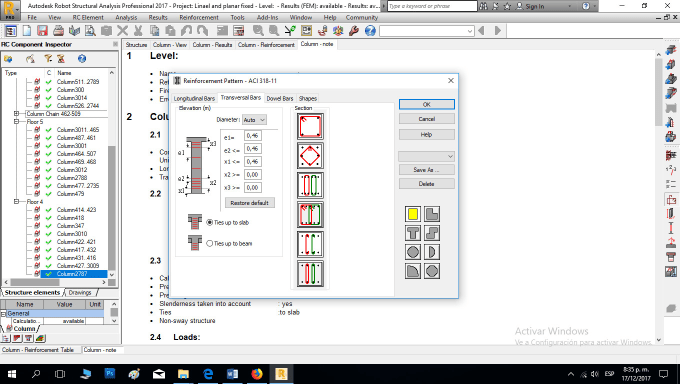 I will make a structural project and analysis with robot structural