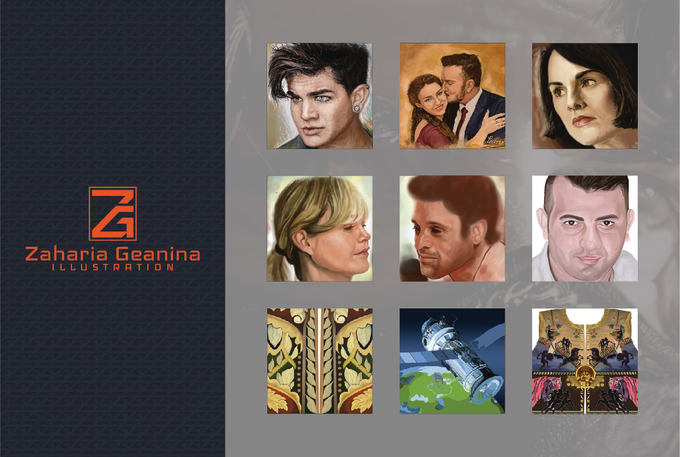 I will make digital painting portraits and illustration