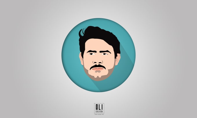 I will make Face Icon Logo