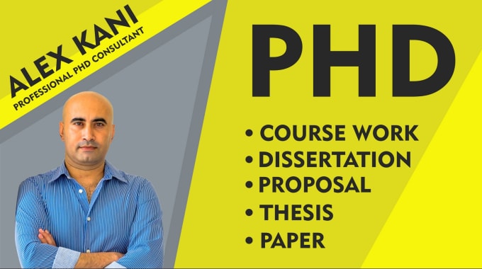I will offer PhD technical assistance