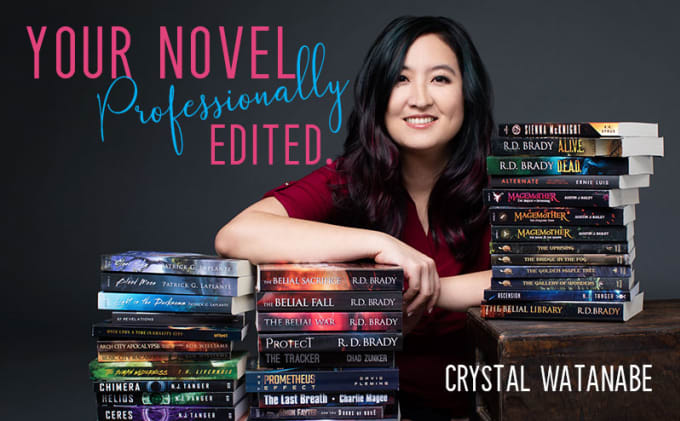 I will professionally edit your novel in any genre