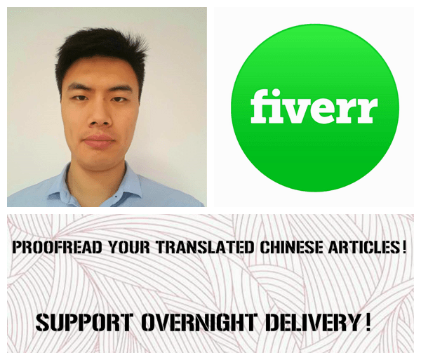 I will proofread or edit your translated chinese articles