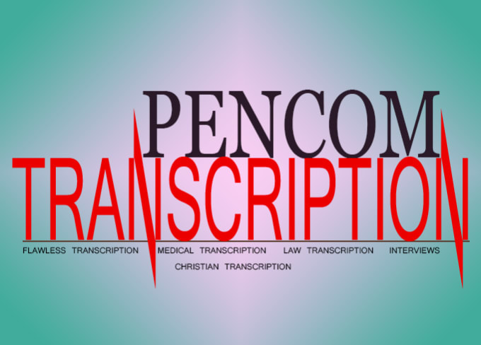 I will provide flawless and accurate transcription services