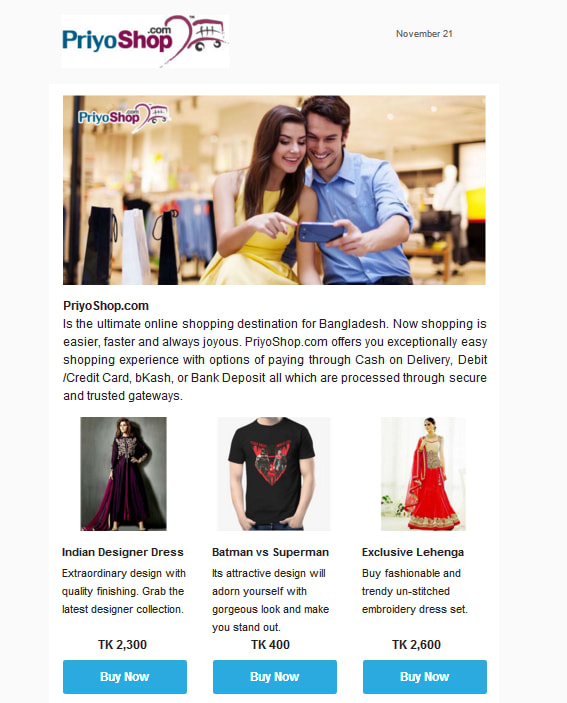 I will setup your mailchimp template and create a nice email template with a banner