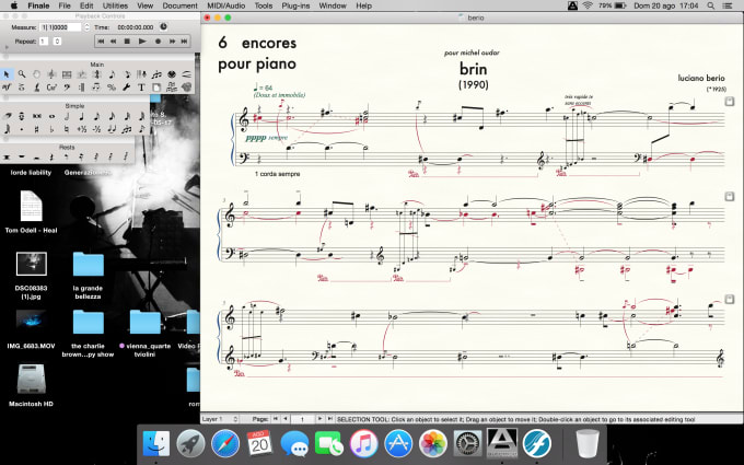 I will transcribe your music into finale or musescore