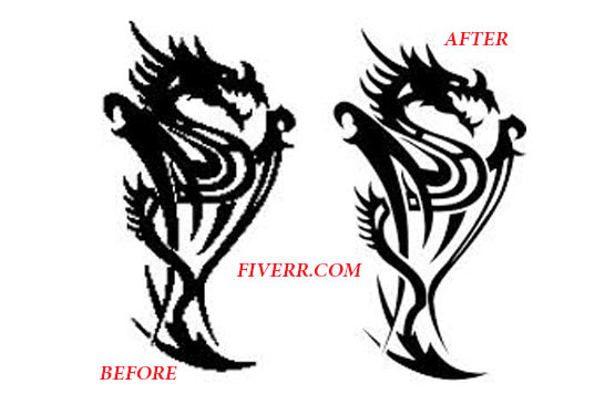 I will vectorise your logo, convert image to vector