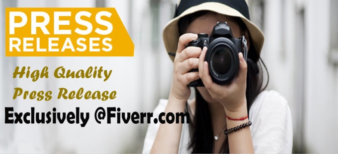 I will write and distribute press release