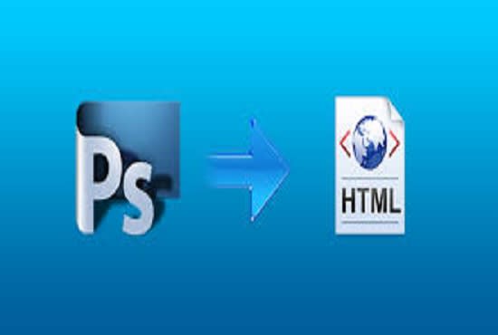 I will convert psd to html with bootstrap