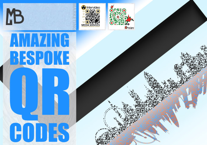 I will create a beautiful bespoke qr code