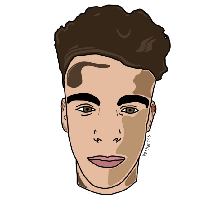 I will create a cartoon image of anybody you like