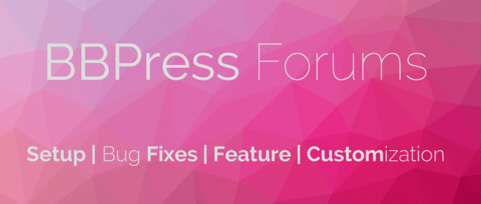 I will create customise fix your forum or community site with BBpress