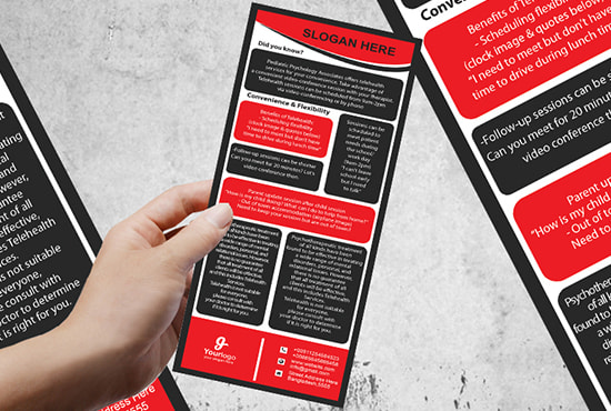 I will create poster,brochures flyer, social media banner for you