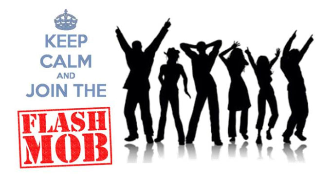 I will create your flash mob choreography