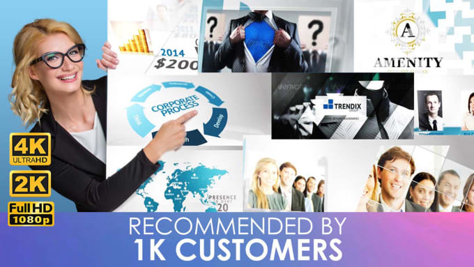 I will customize amazing no 1 corporate video presentation