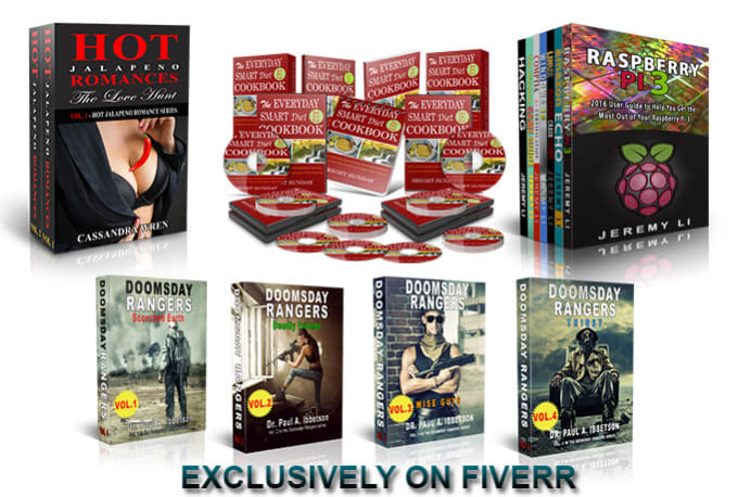 I will design a 3d ecover bundle, or dvd cover bundle